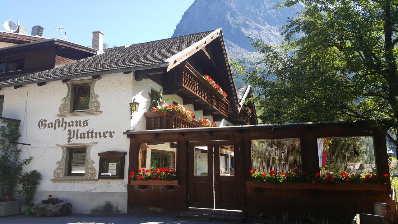 Gasthof Pension Plattner Umhausen Bagian luar foto